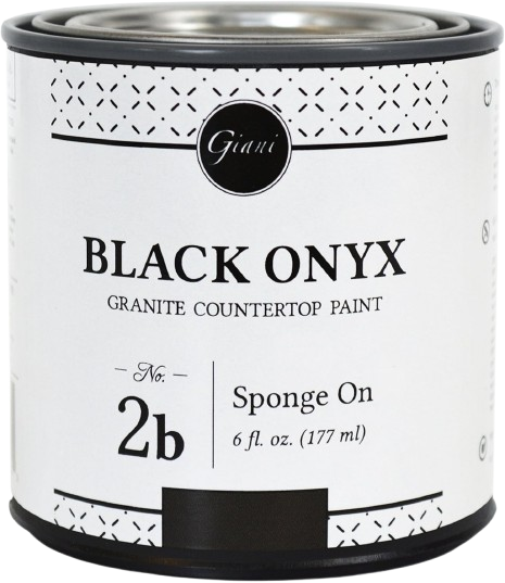 Black Multi-Surface Indoor Outdoor Acrylic Brush Coating